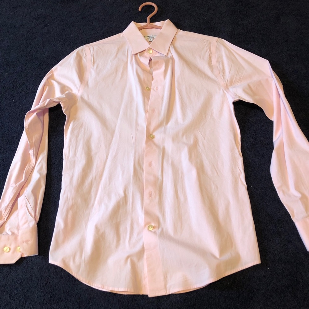 Express Men’s Dress Button Down Size S Extra Slim